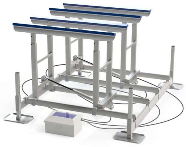 2000 LB CAPACITY TANDEM HYDRAULIC LIFT