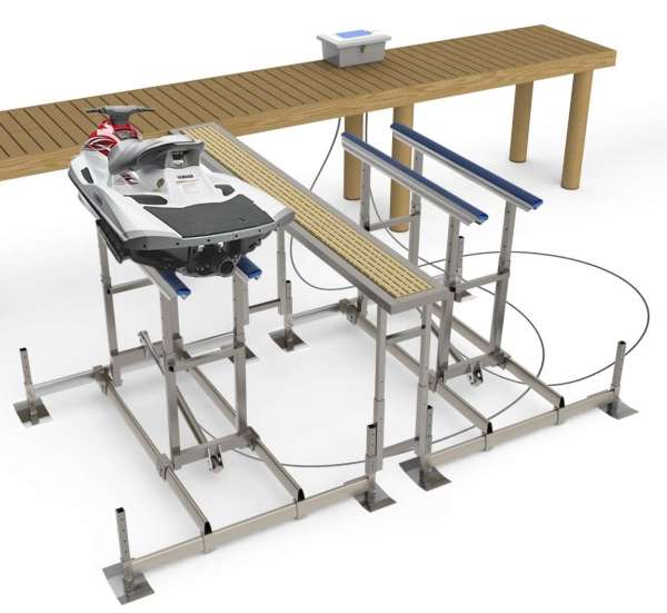 2000 LB CAPACITY TANDEM HYDRAULIC LIFT - Image 7