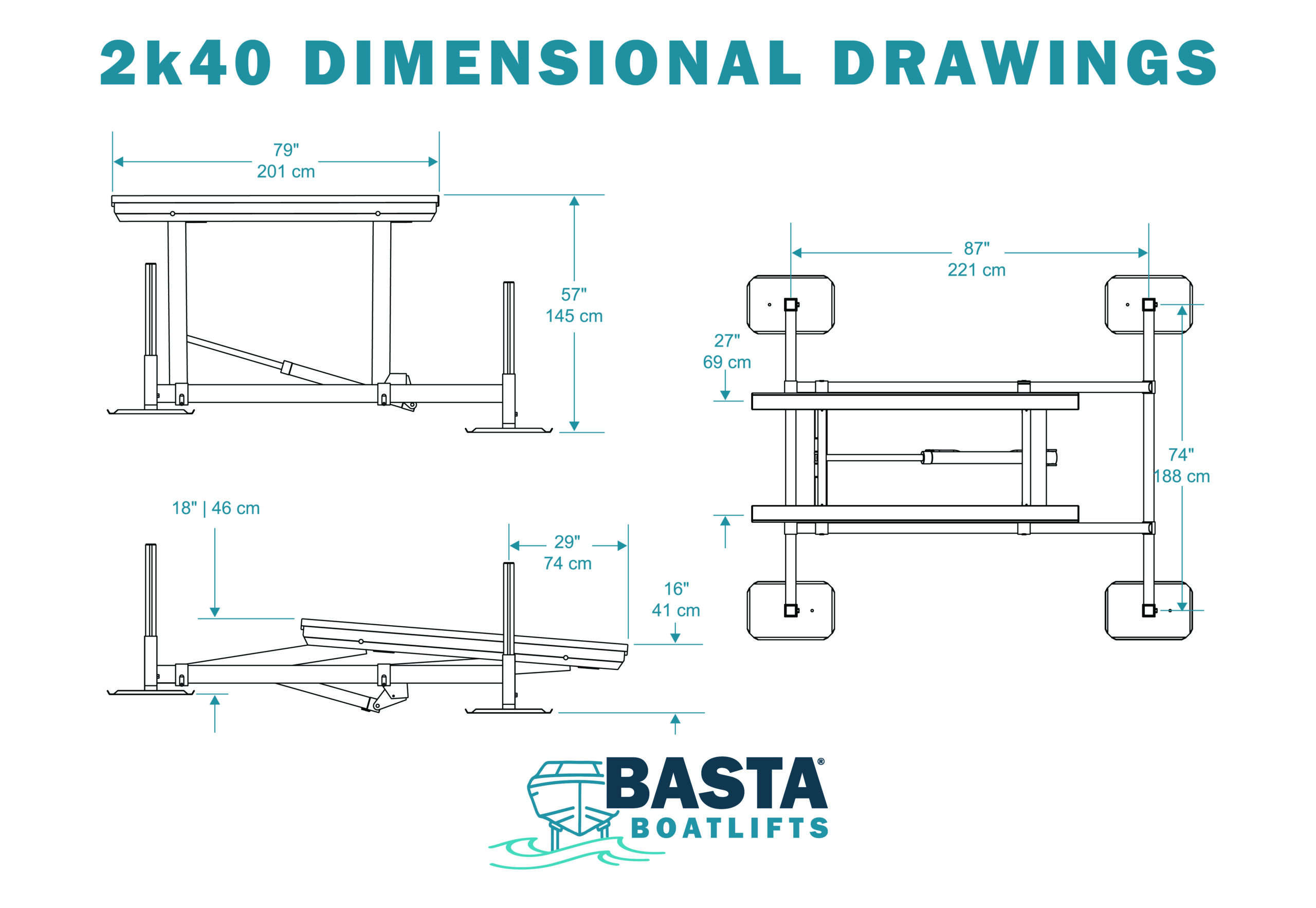 2000 LB CAPACITY HYDRAULIC LIFT - Image 4